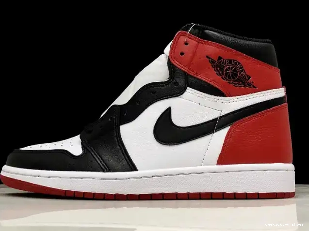 Rep 555088-125 Black Retro Jordan Air Toe 1 0510